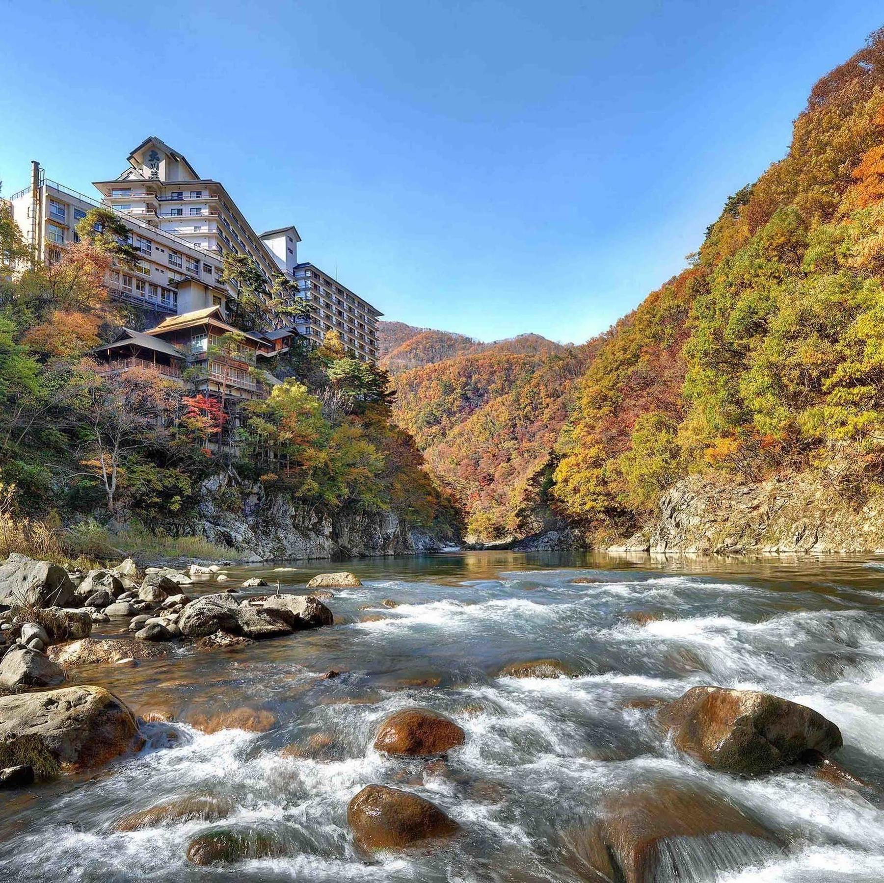 Отель Ookawaso Аидзувакамацу Экстерьер фото